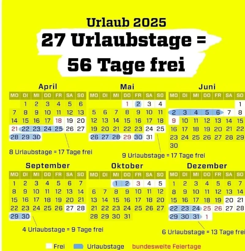 erotravel blog brückentage 2025 urlaub