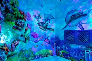 UniqueX Aquarium Spielzimmer Erotravel